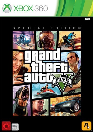 Xbox 360 grand theft auto - -, v